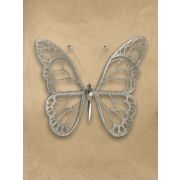 Украшение подвесное Бабочка с глиттером 12*14