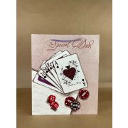 Пакет подарочный «Покер» 26*32