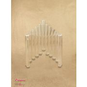 Композиция из стеклянных колбочек 1