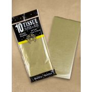 Бумага тишью (50**66 см) 10 шт золото