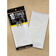 Бумага тишью (50**66 см) 10 шт Белый