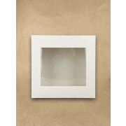 Крышка/дно с окном белый ку-097 250*250*100