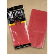 Бумага тишью (50**66 см) 10 шт Красный 1785
