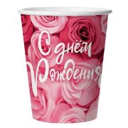 Стаканы Симфония роз 250 мл 6 шт