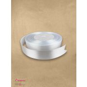 А001 Лента атласная 25мм*36 ярдов белый