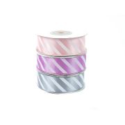 Лента атласная «Полоса» 2,5 см*22м