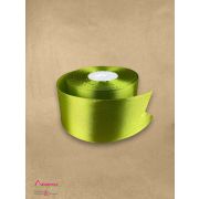 А095 Лента атласная 50мм*32 м тем.салат