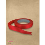 Лента простая (2см*50м) Однотонная тиснение дерево P2017 КРАСНЫЙ